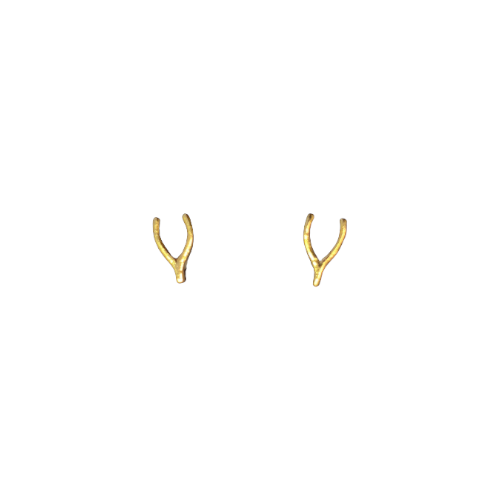 DEER ANTLERS EARRING