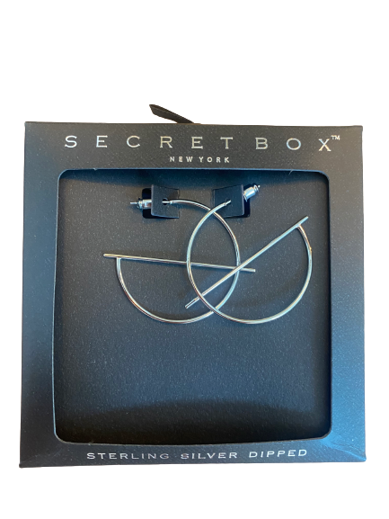 INSIDE OF YOU HOOP EARRINGS (90mm Box)