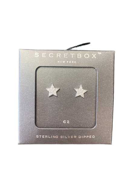 SILVER STAR EARRING