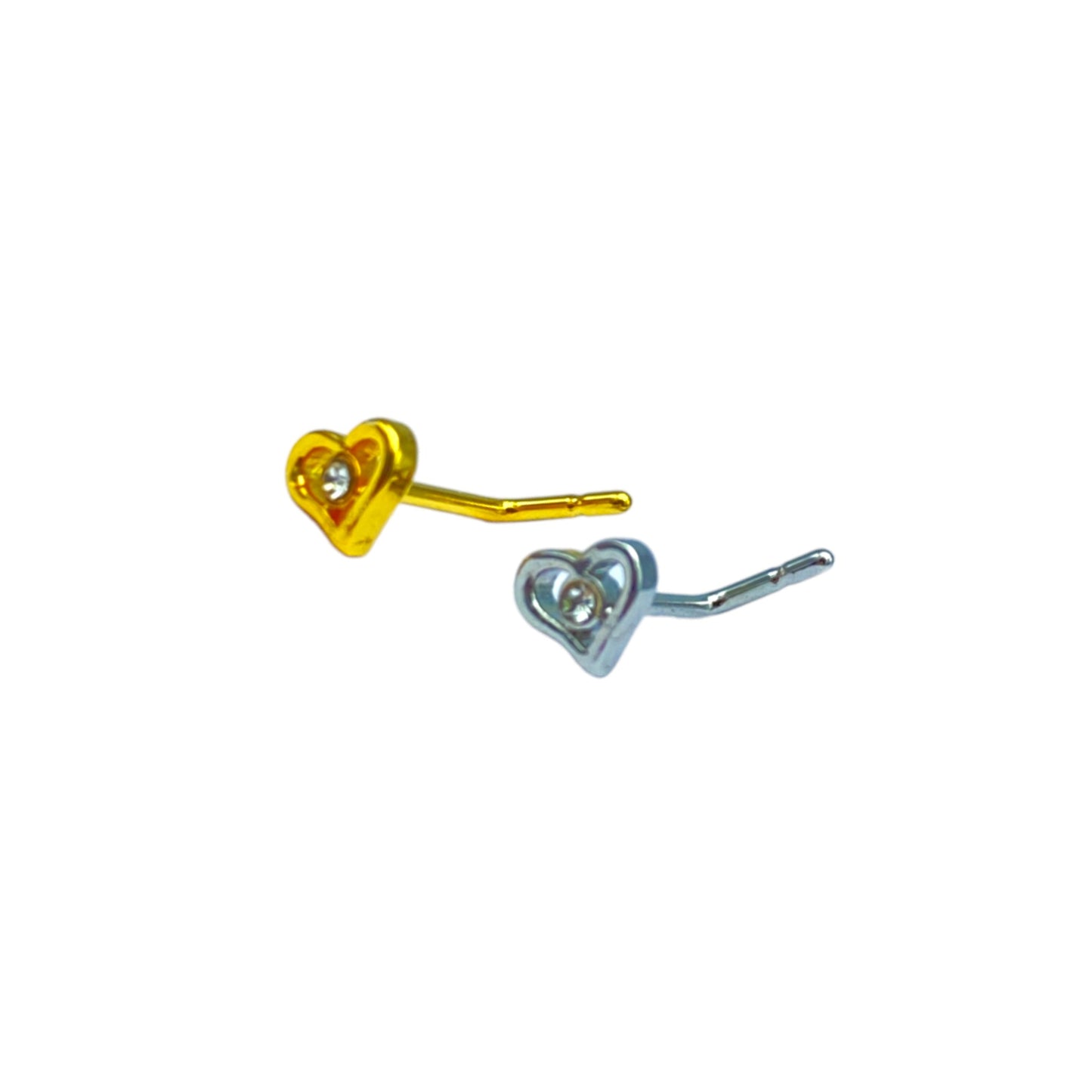 Stone Heart Nosering (L-Pin Type)