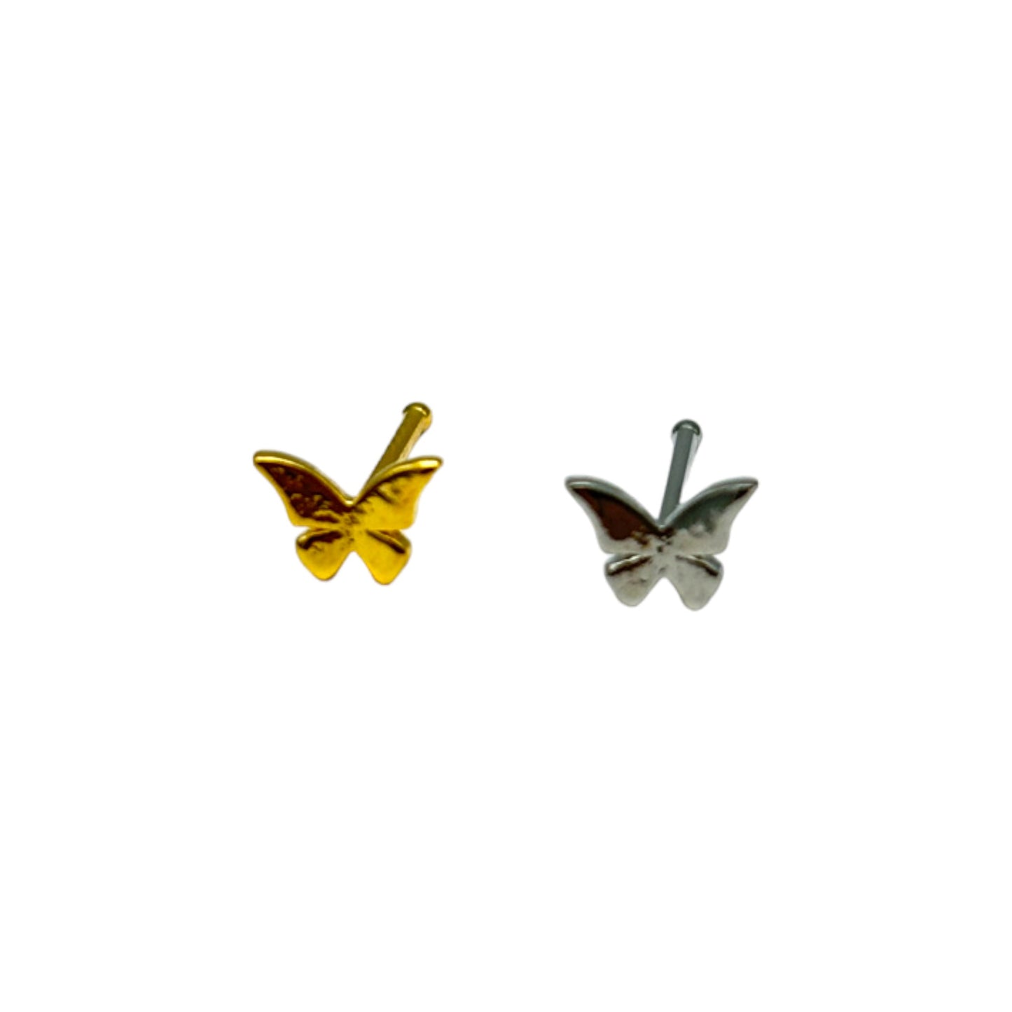 Dainty Butterfly Nosering (Ball Type)