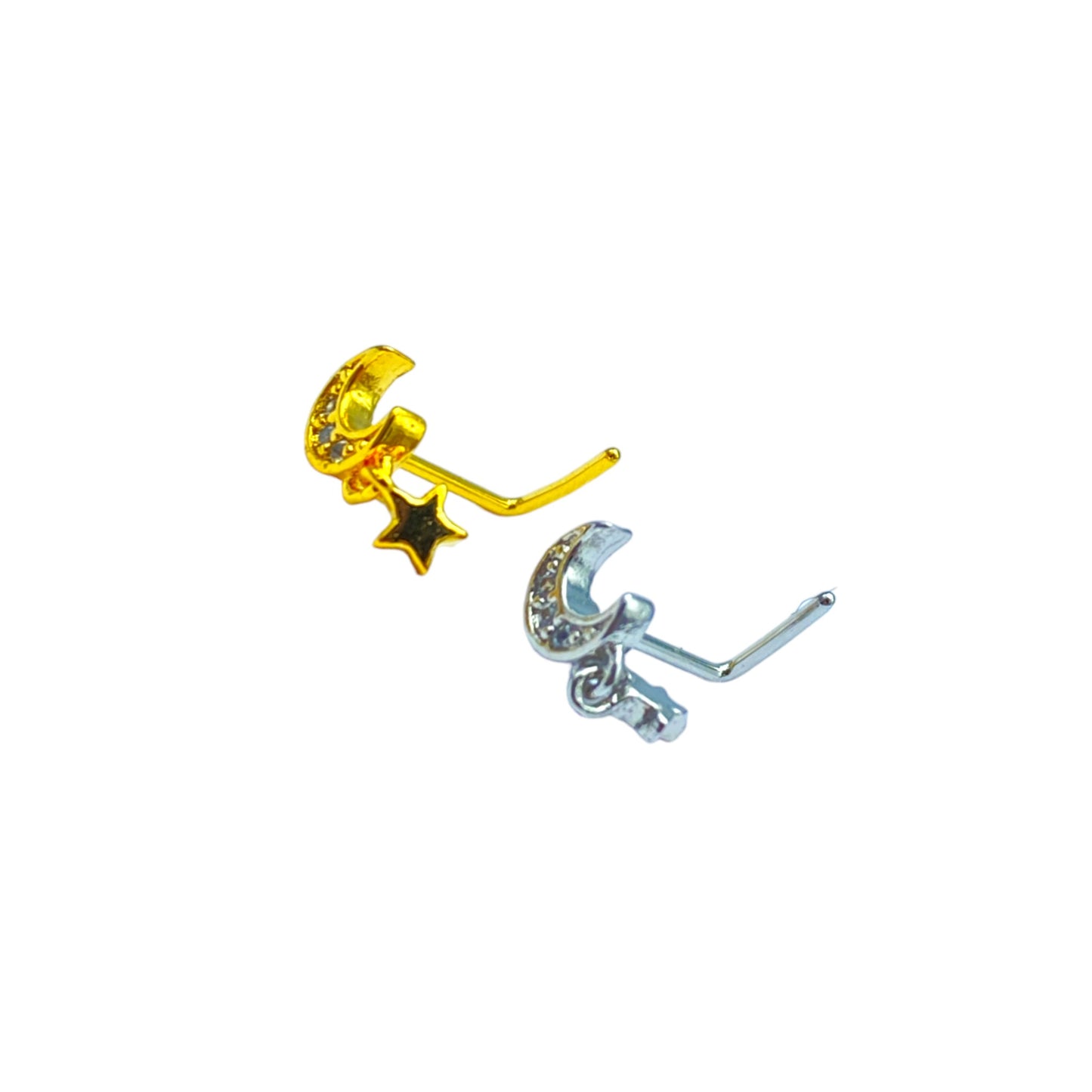 Moon & Star Nosering (L-Pin Type)