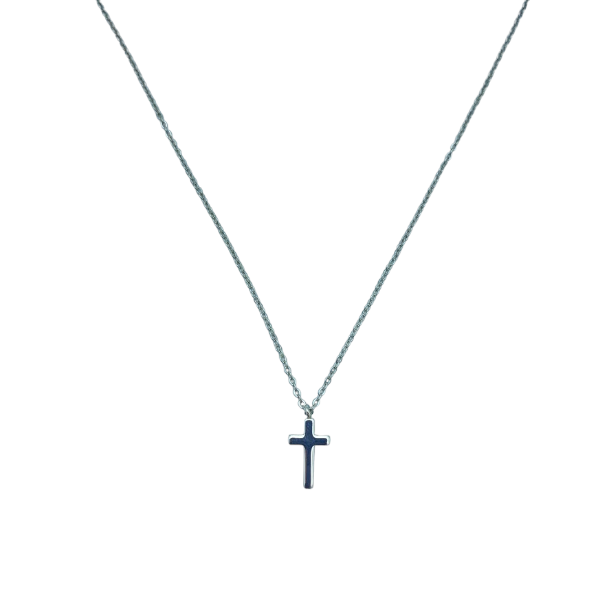 BASIC CROSS NECKLACE