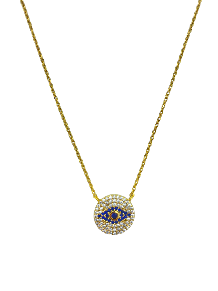 EVIL EYE ROUND NECKLACE