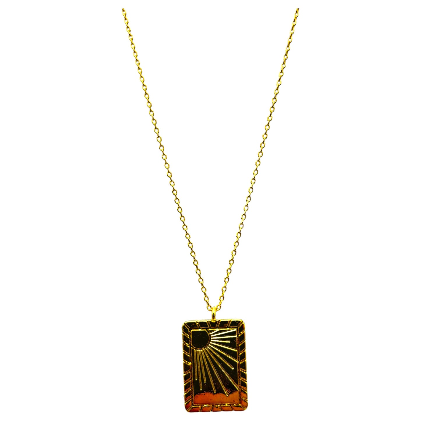 SUNSHINE TAG NECKLACE