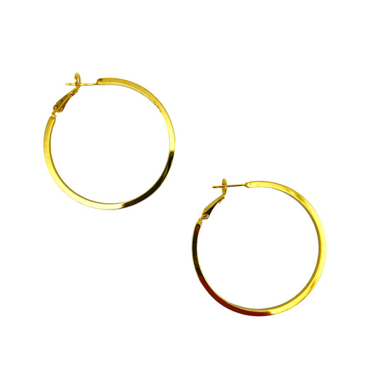 DURABLE HOOP EARRINGS (LARGE)