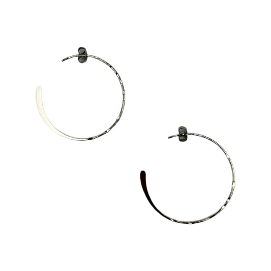 ELEGANCE HOOP EARRINGS(LARGE)