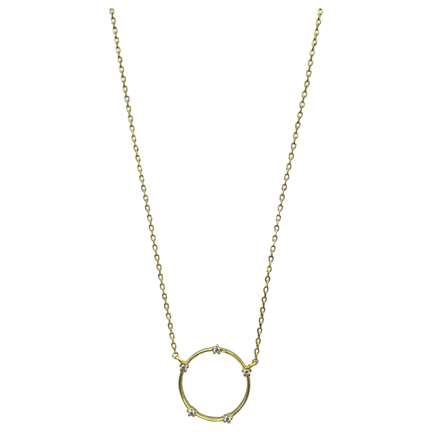 OPEN CIRCLE NECKLACE