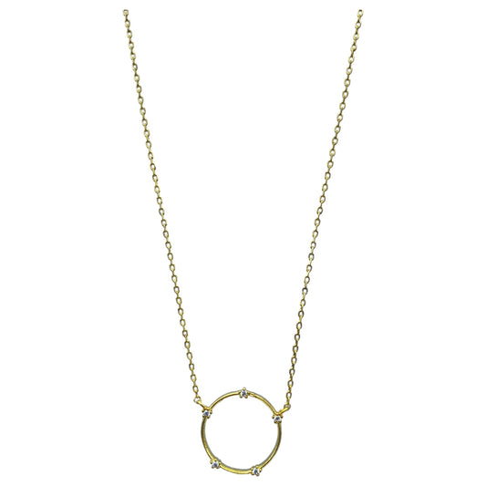 OPEN CIRCLE NECKLACE