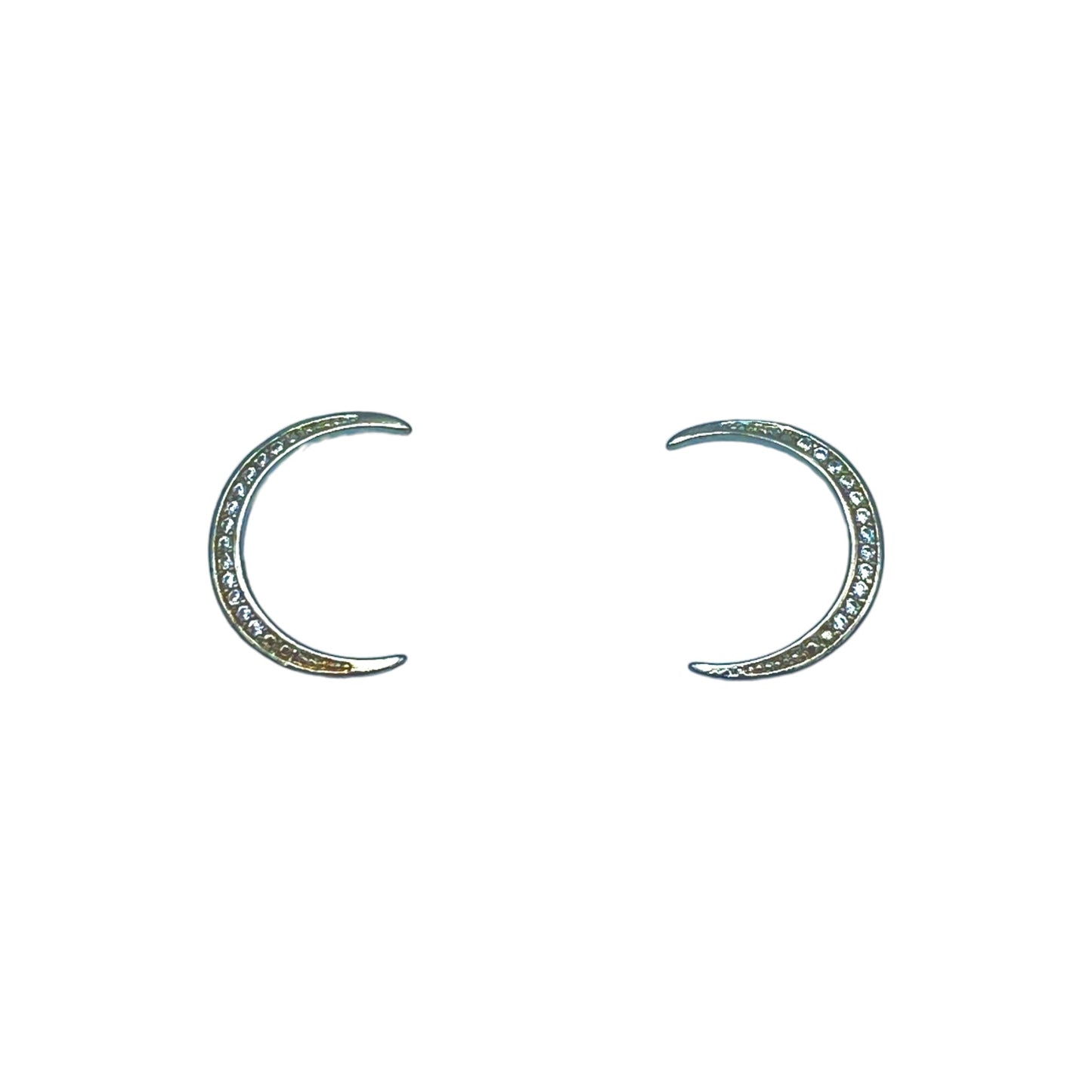 BIG CRESCENT MOON EARRING