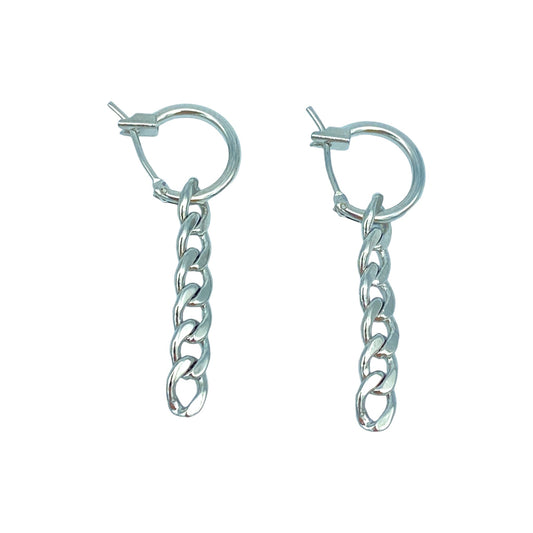 HOOP CHAIN EARRING