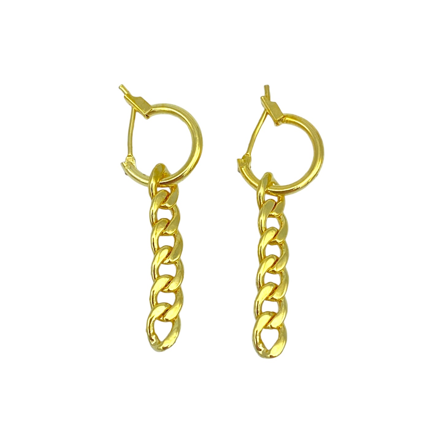 HOOP CHAIN EARRING