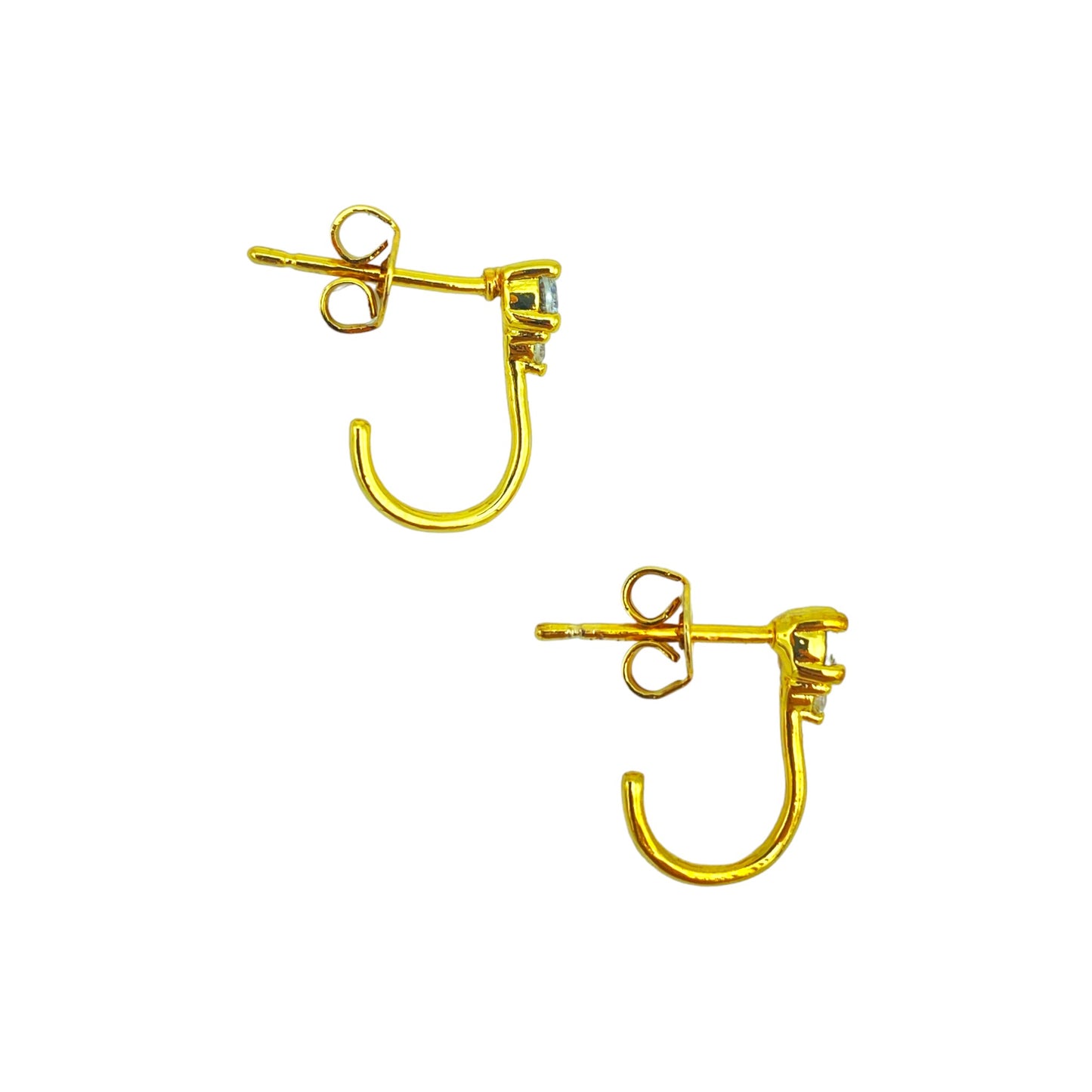 FISHING HOOK  HOOP EARRING