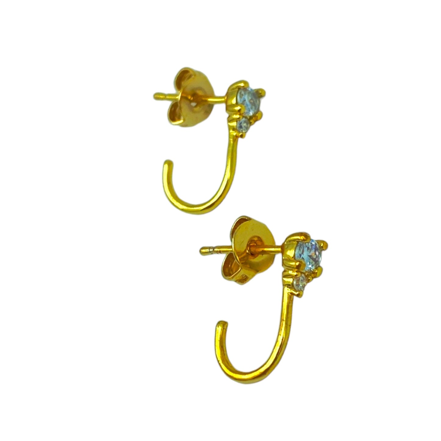 FISHING HOOK  HOOP EARRING