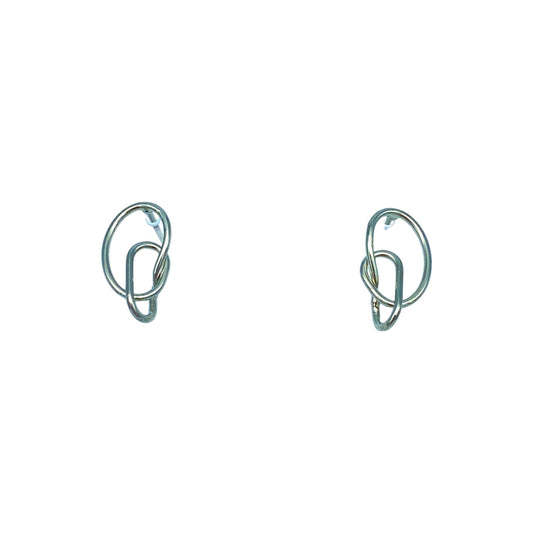 OVAL CHAIN EARRING