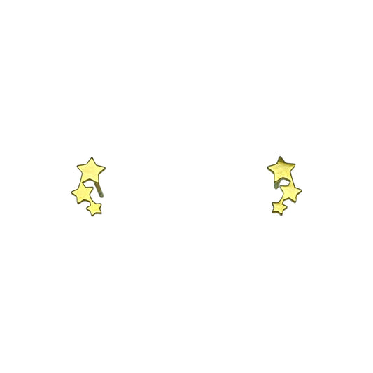 THREE STAR EARRING