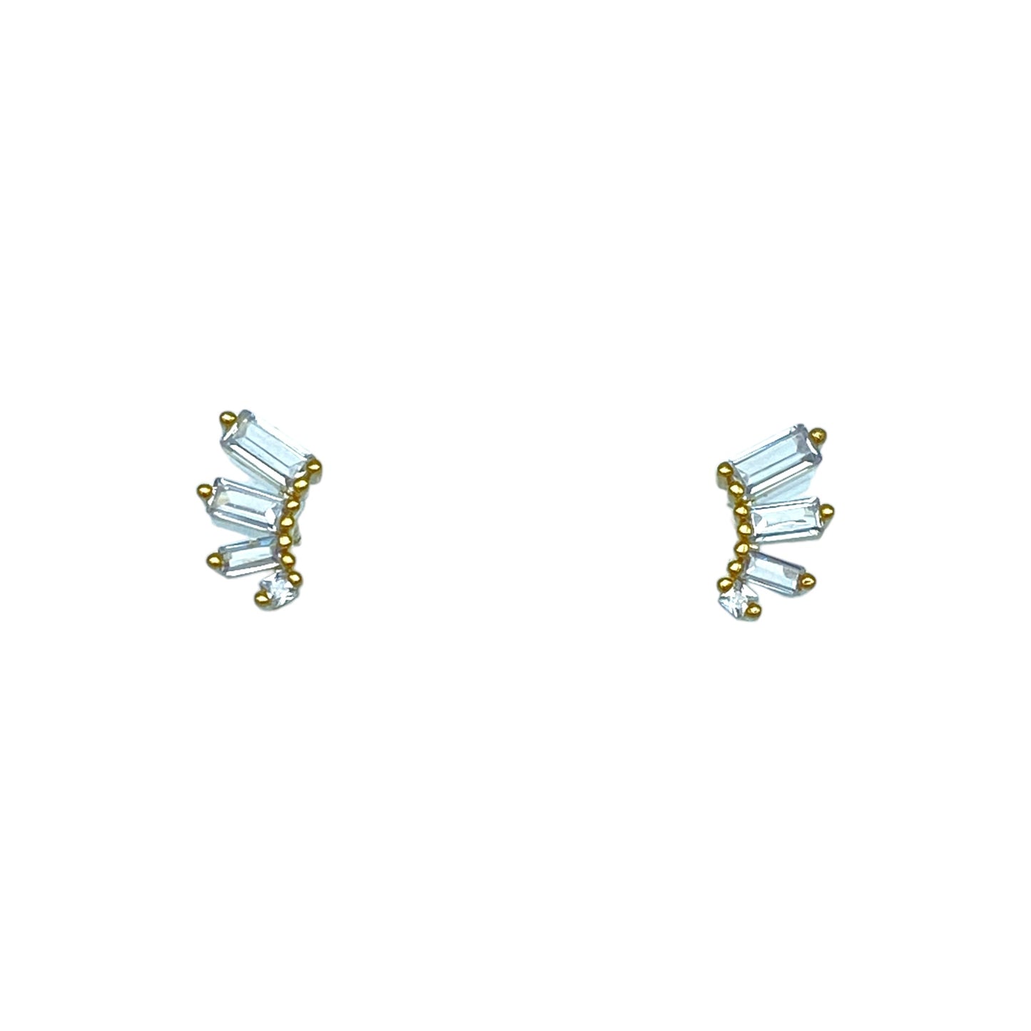 WING CUBICS EARRING