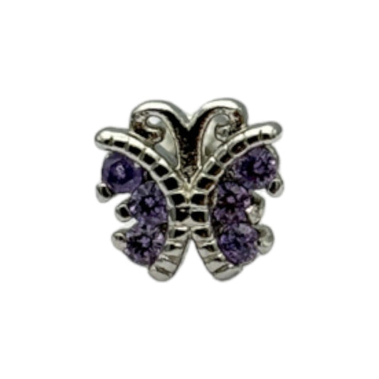 Purple butterfly Piercing (Ear)