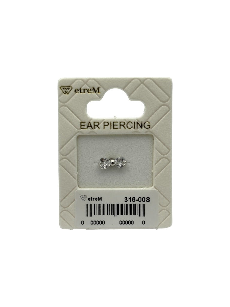 Cubic ribbon Piercing (Ear)