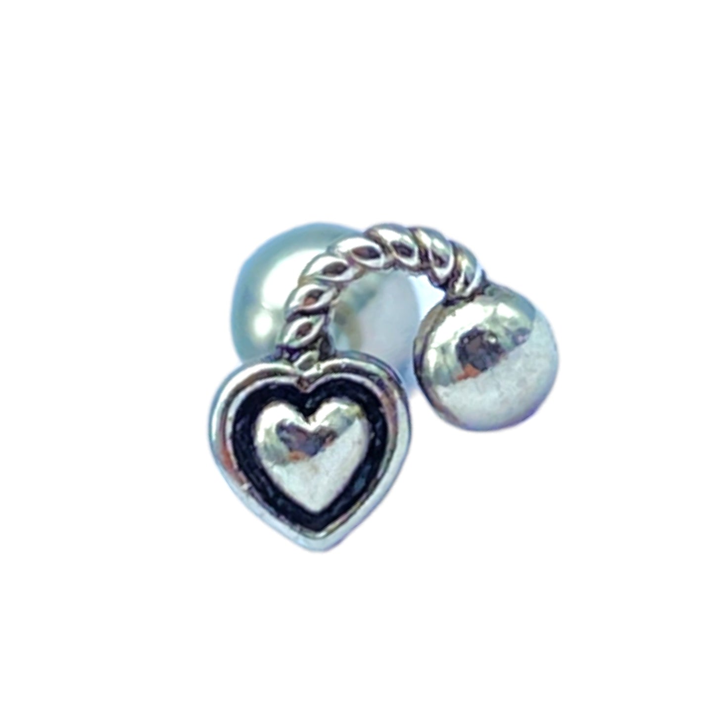 Heart keychain Piercing (Ear)