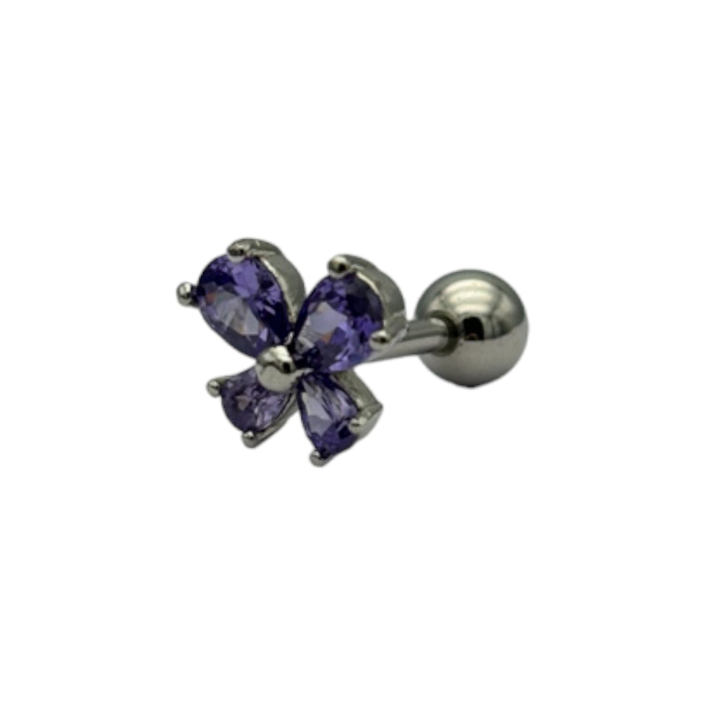 Purple petals Piercing (Ear)