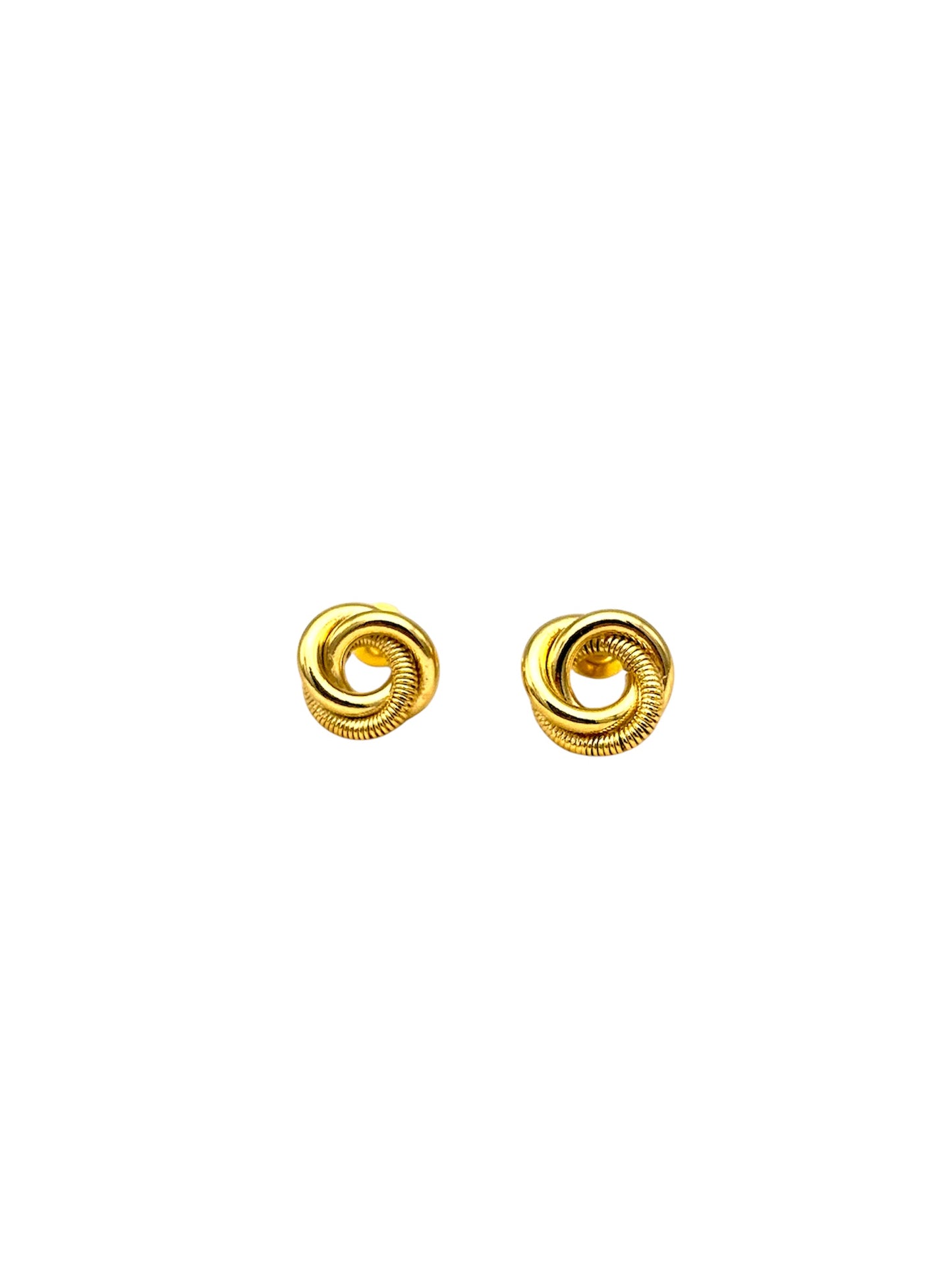 GOLD FLOWER EARRING