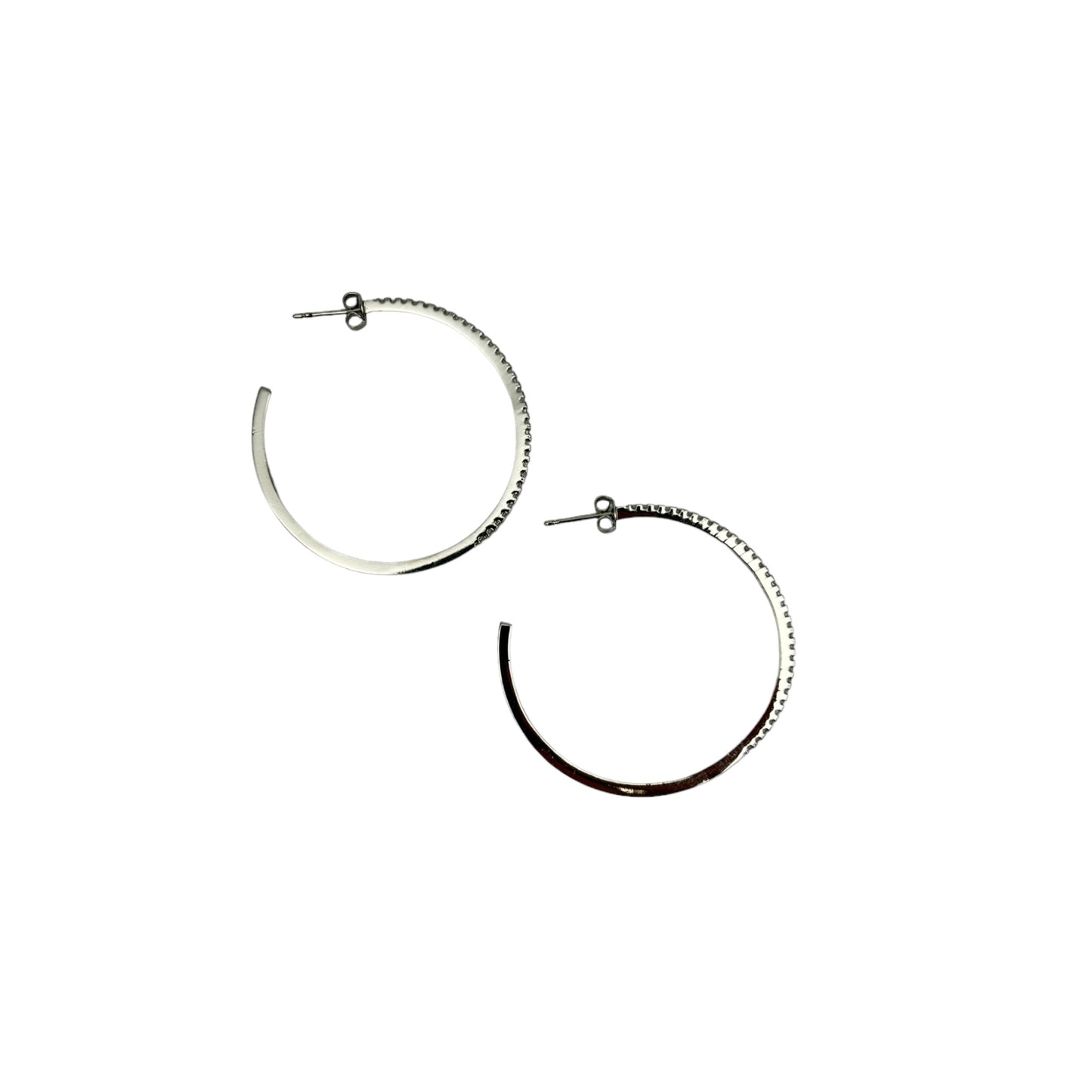 LITTLE SPARKLES HOOP EARRINGS (LARGE)