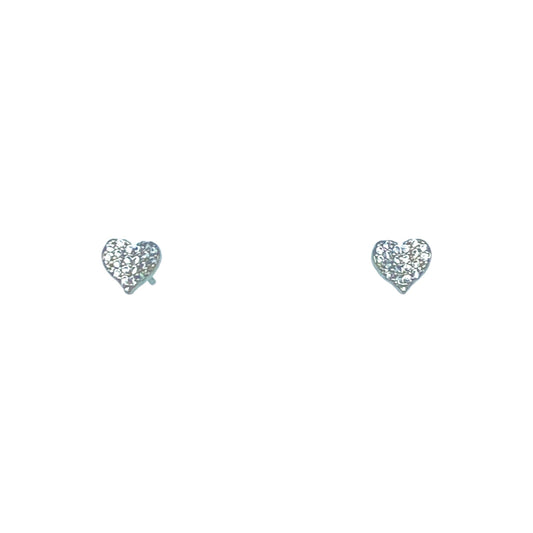 BLING HEART EARRING