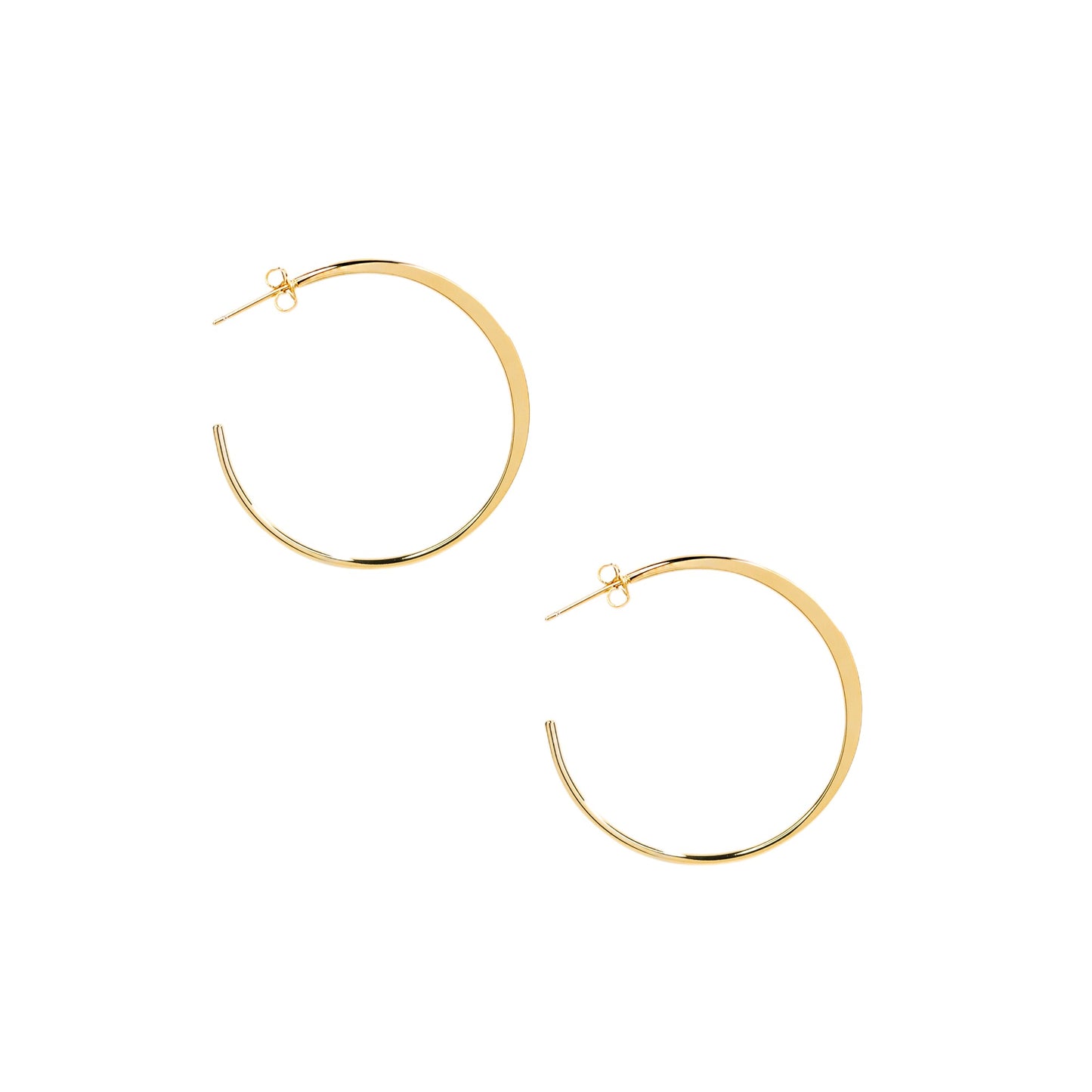 CLASSIC MUSE HOOP EARRINGS(LARGE)