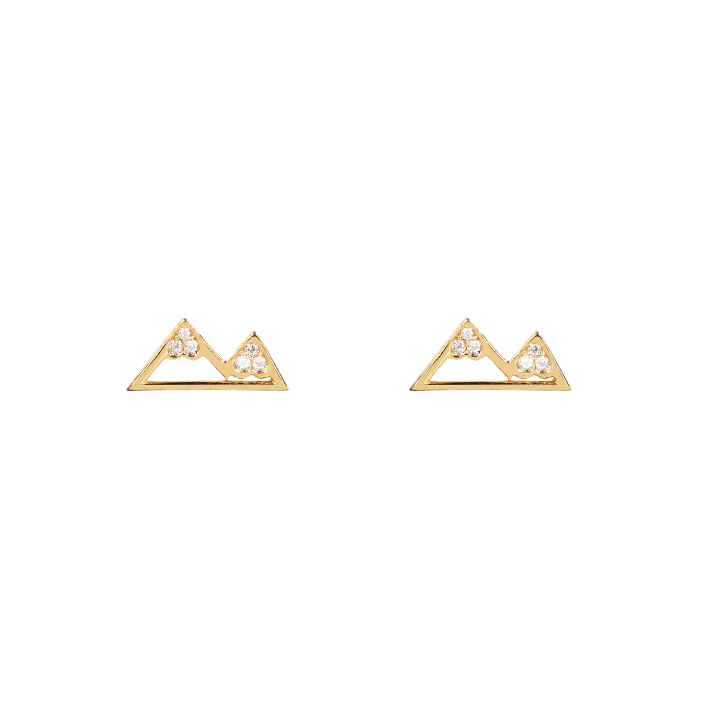 SNOW ON THE MOUNTAIN EARRINGS