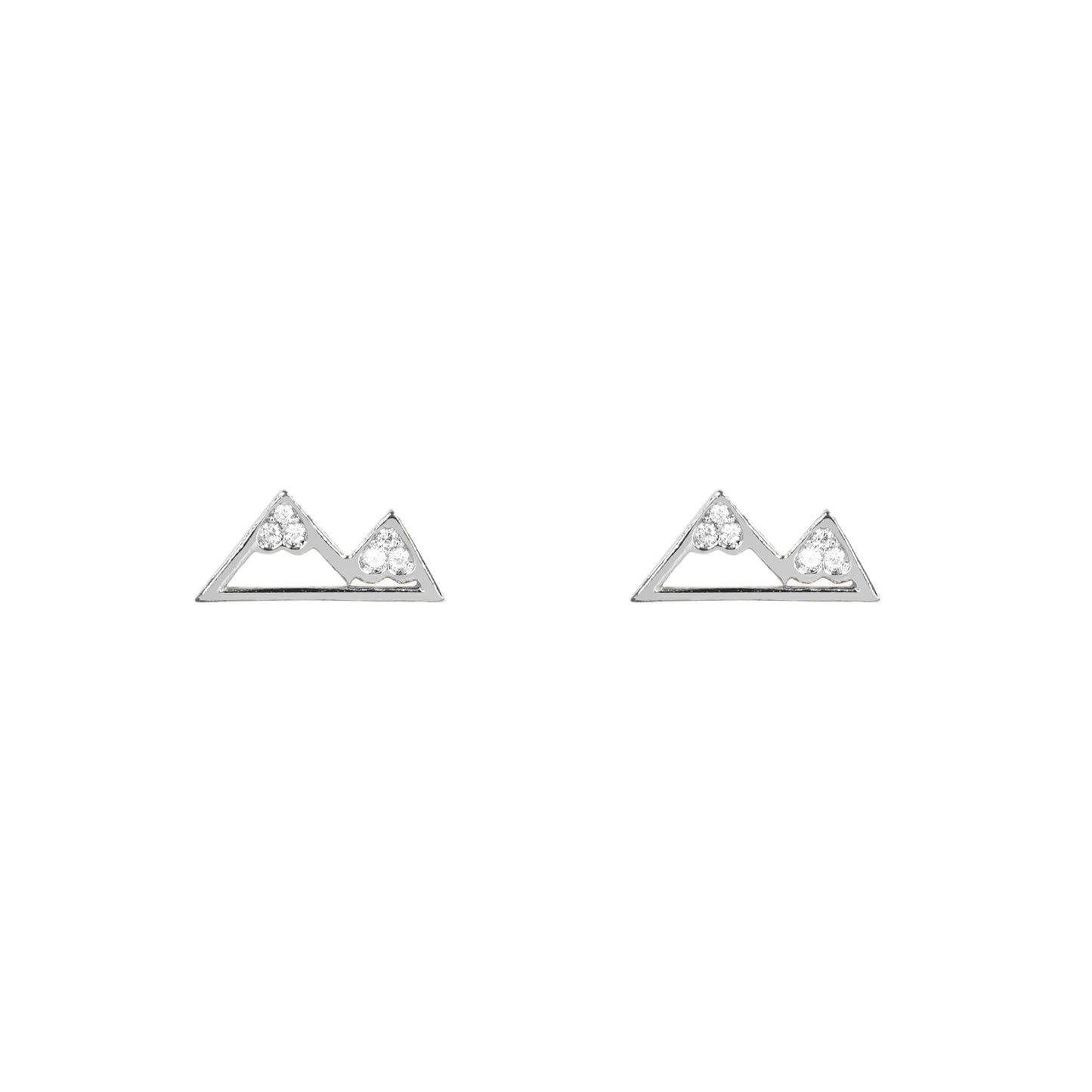 SNOW ON THE MOUNTAIN EARRINGS