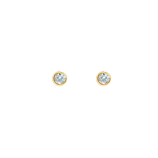 DAINTY CUBIC STUDS