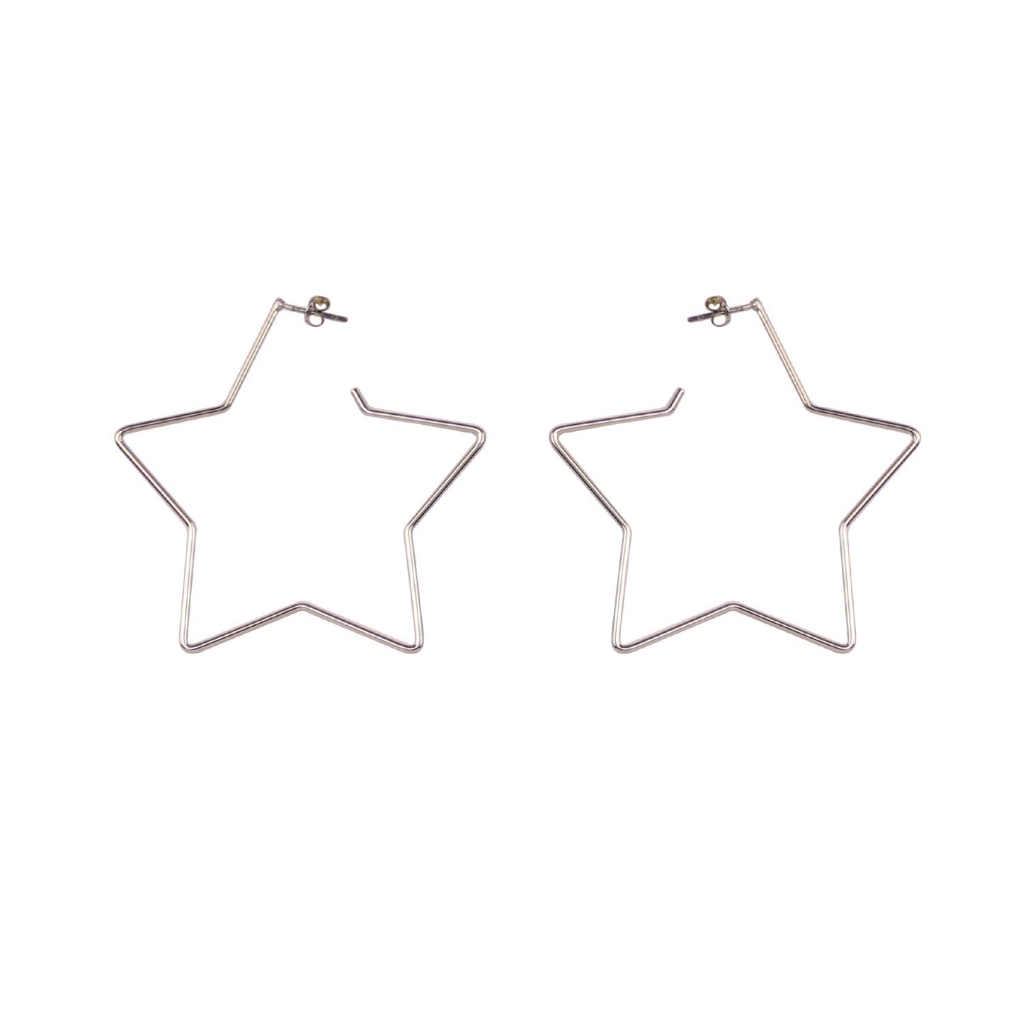 STARRY STARRY HOOP EARRINGS (LARGE)