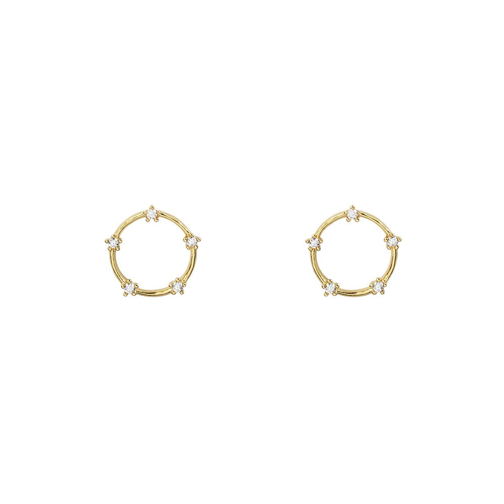 OPEN CIRCLE EARRINGS