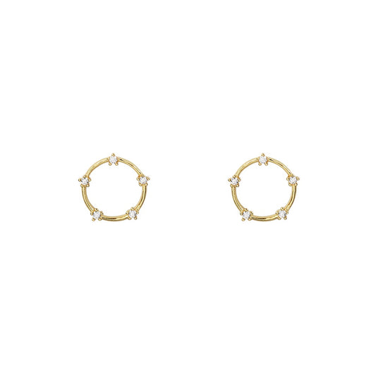 OPEN CIRCLE EARRINGS