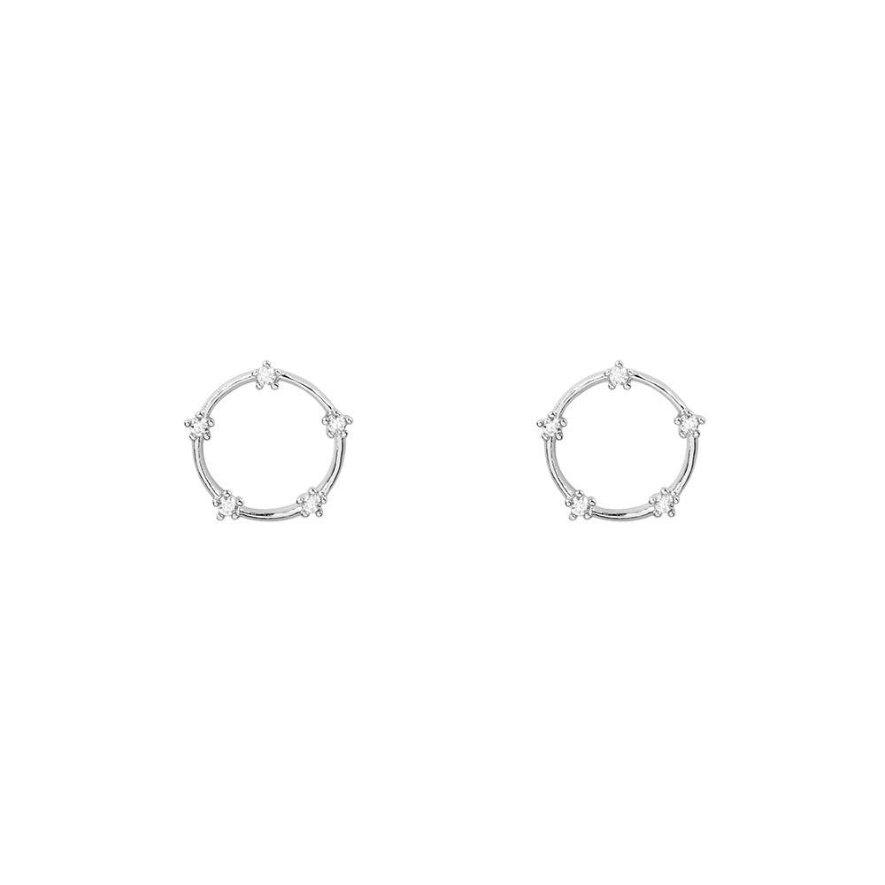 OPEN CIRCLE EARRINGS