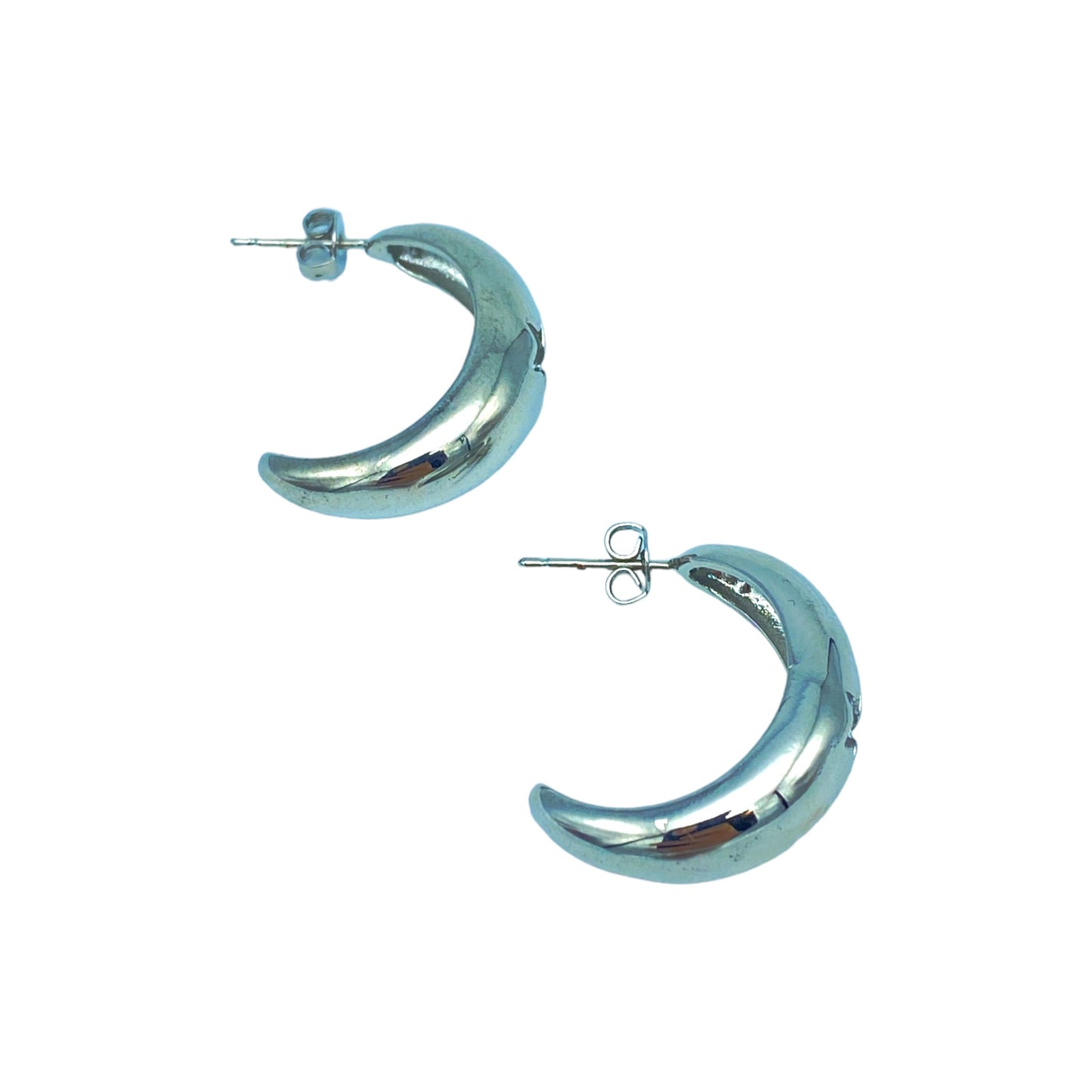 SENSUAL HOOP EARRING (WITH STAR CUBIC)