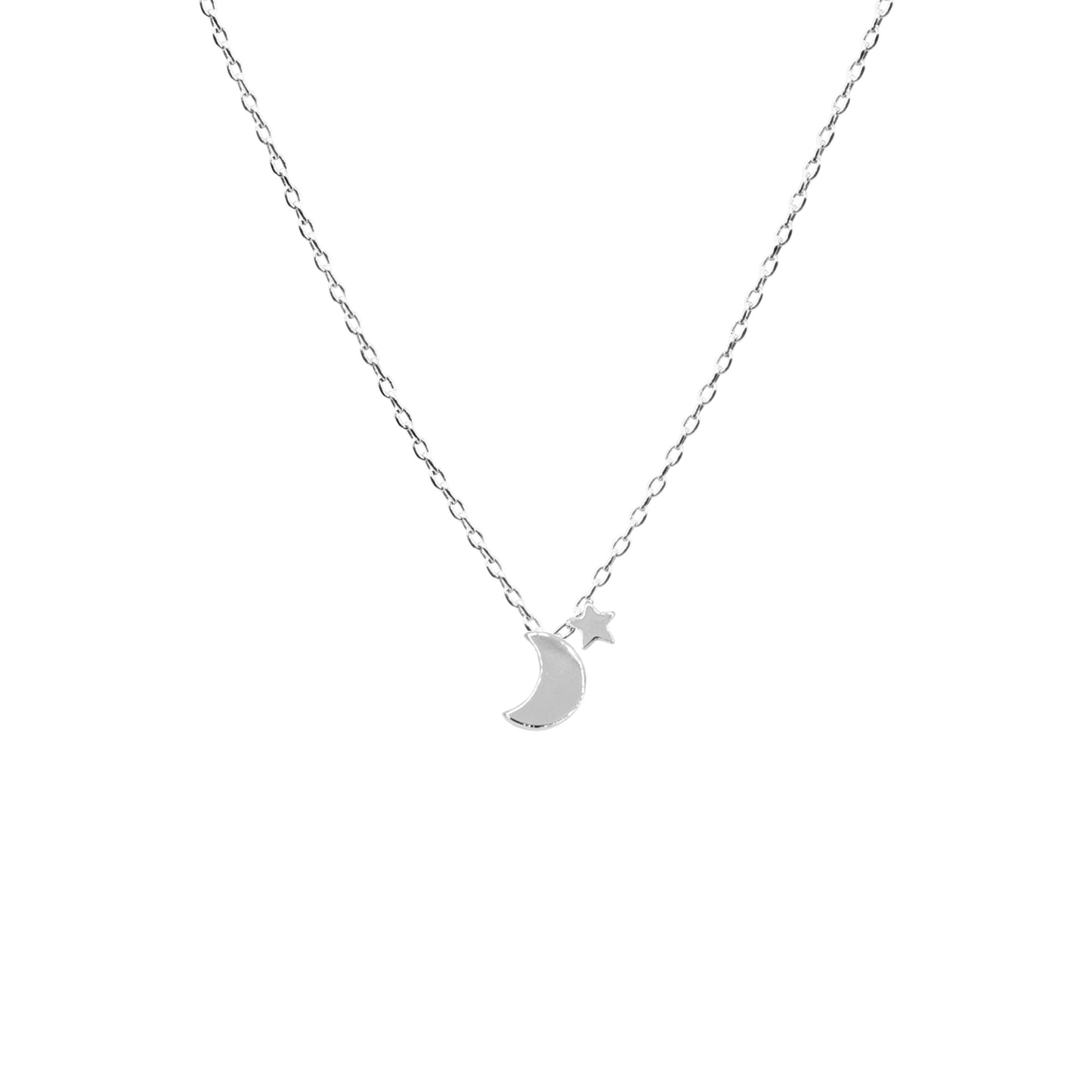 Cute crescent & Star choker