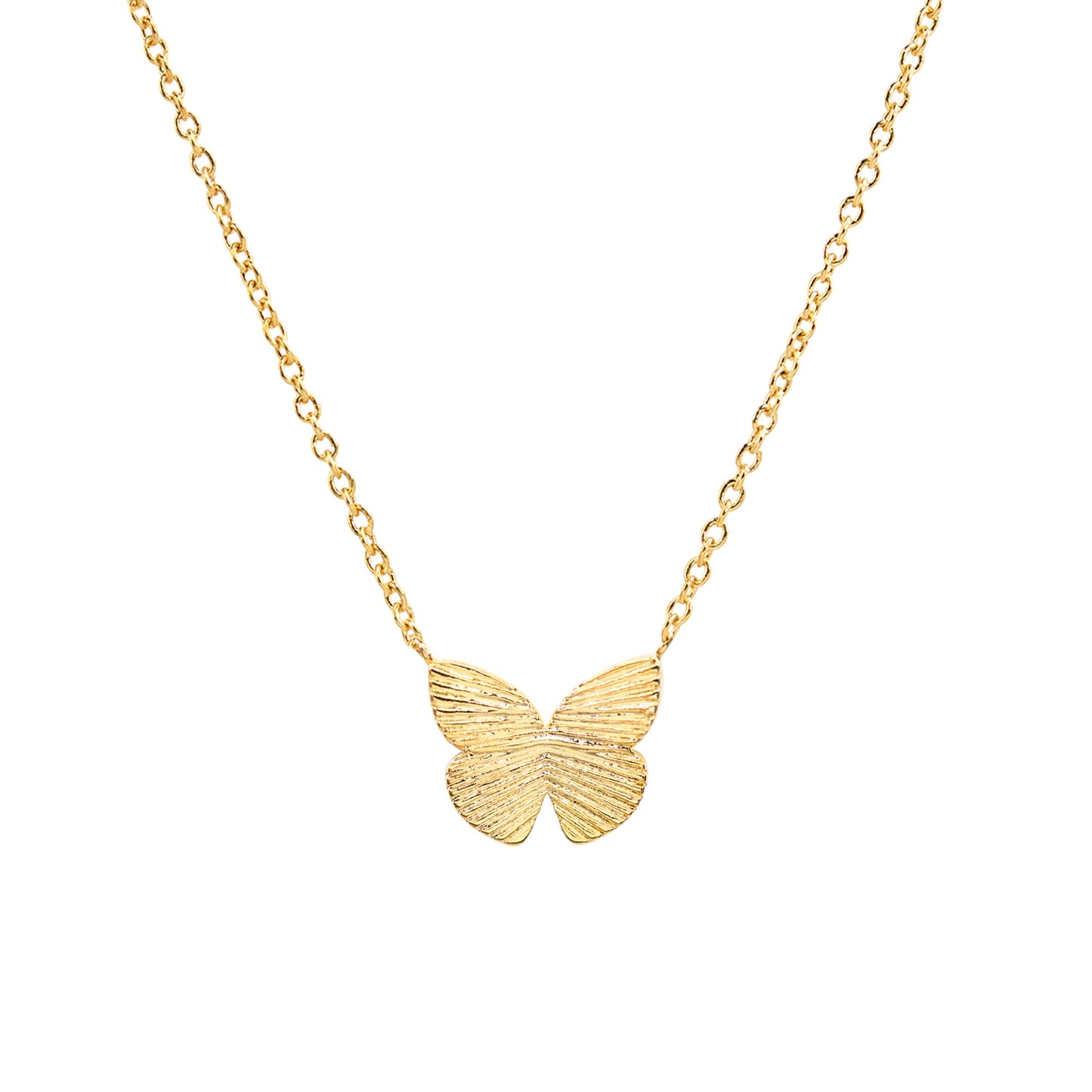 CRAFTED BUTTERFLY NECKLACE