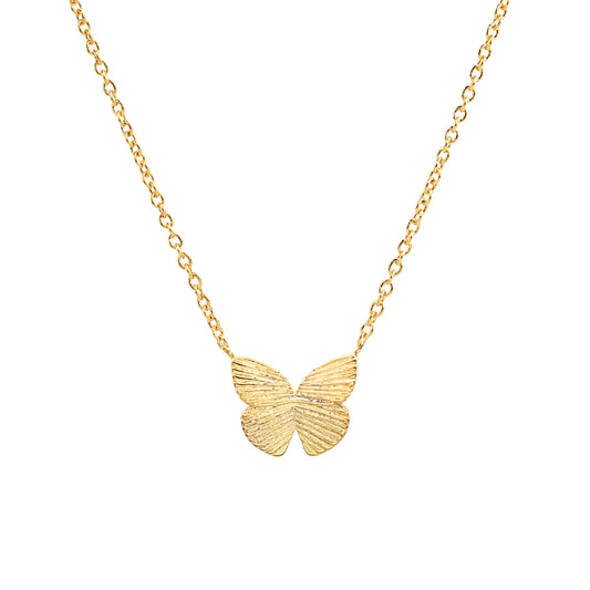 CRAFTED BUTTERFLY NECKLACE