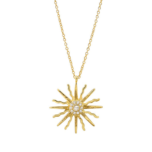 BRIGHT SUNBURST NECKLACE