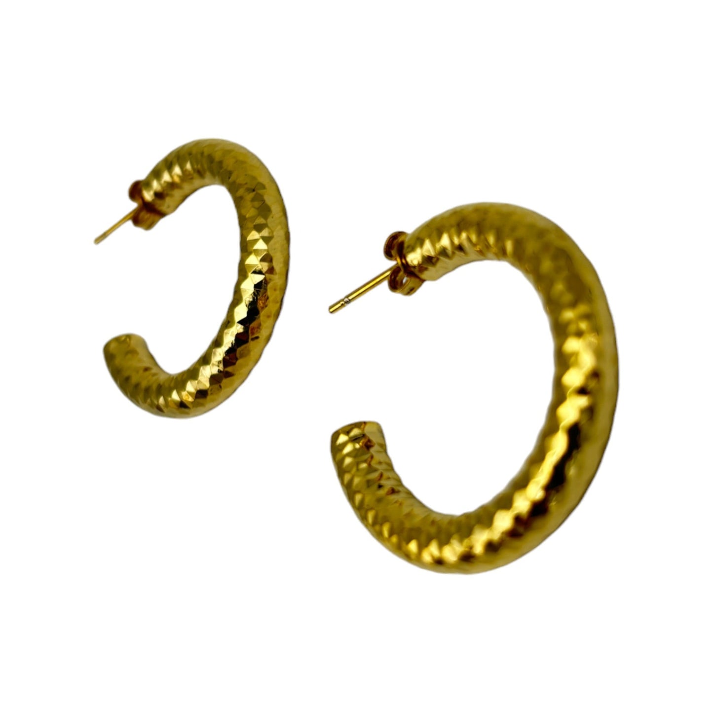 FANCY HOOP EARRINGS